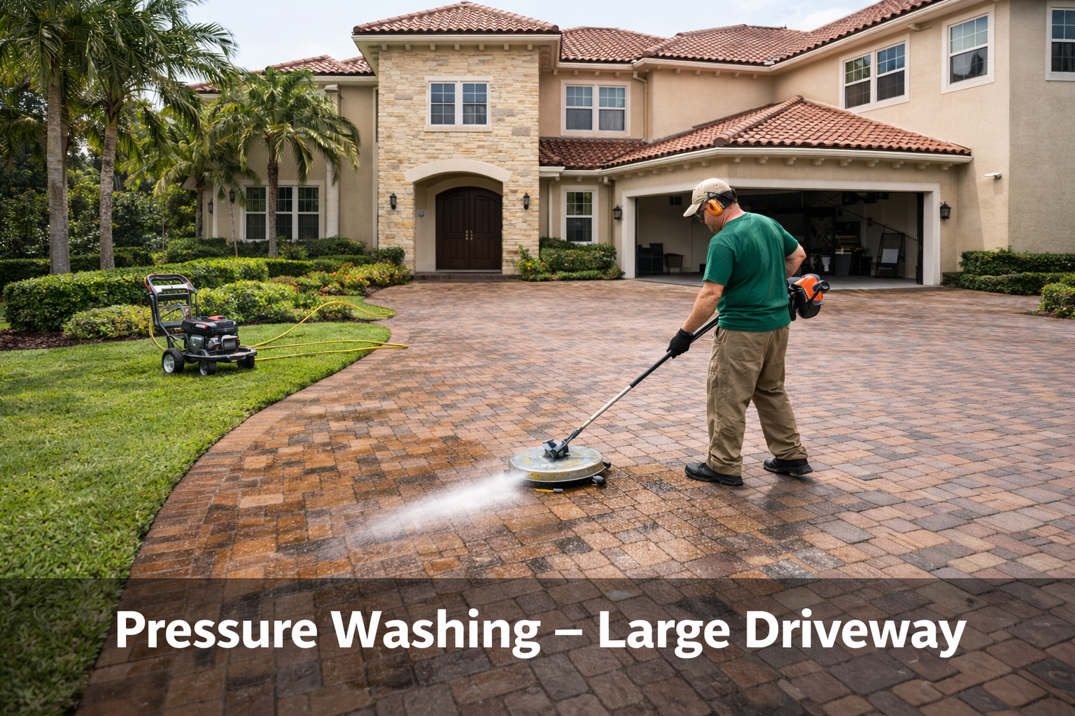 Driveway Cleaning – Large